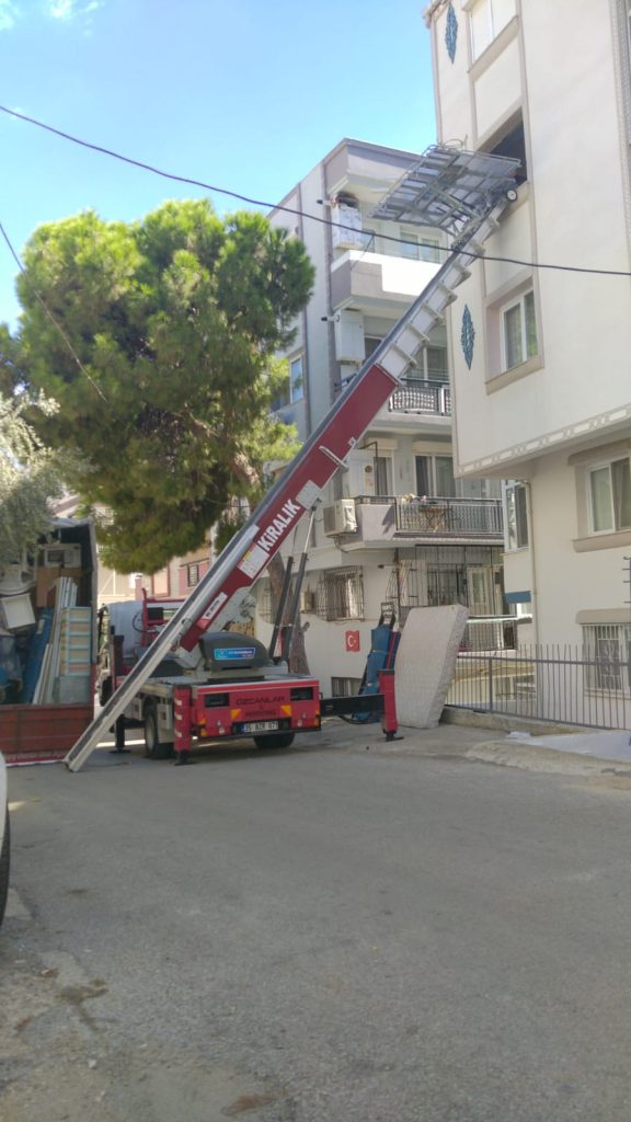 Evden Eve Asansör Güzelbahçe